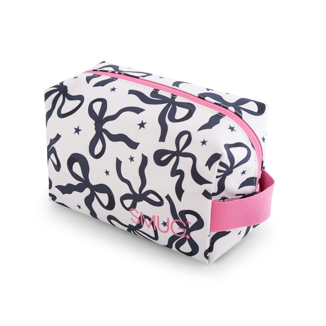 Toiletry Bag - Bows Print