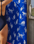 Snow Leopards Organic Cotton Towels