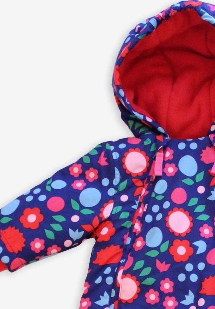 Cozy Hedgehog Snowsuit for Kids - Waterproof, Fleece-Lined Winter Outfit with Removable Booties by Toby Tiger at brixbailey.com