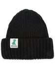 Snufkin Chunky Black Beanie