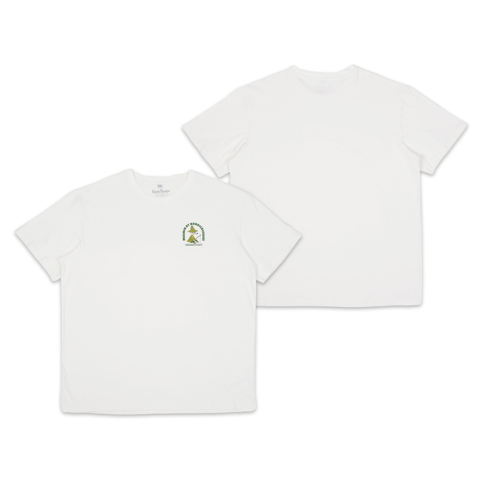 White Unisex Fishing T Shirt Inspired by Snufkin