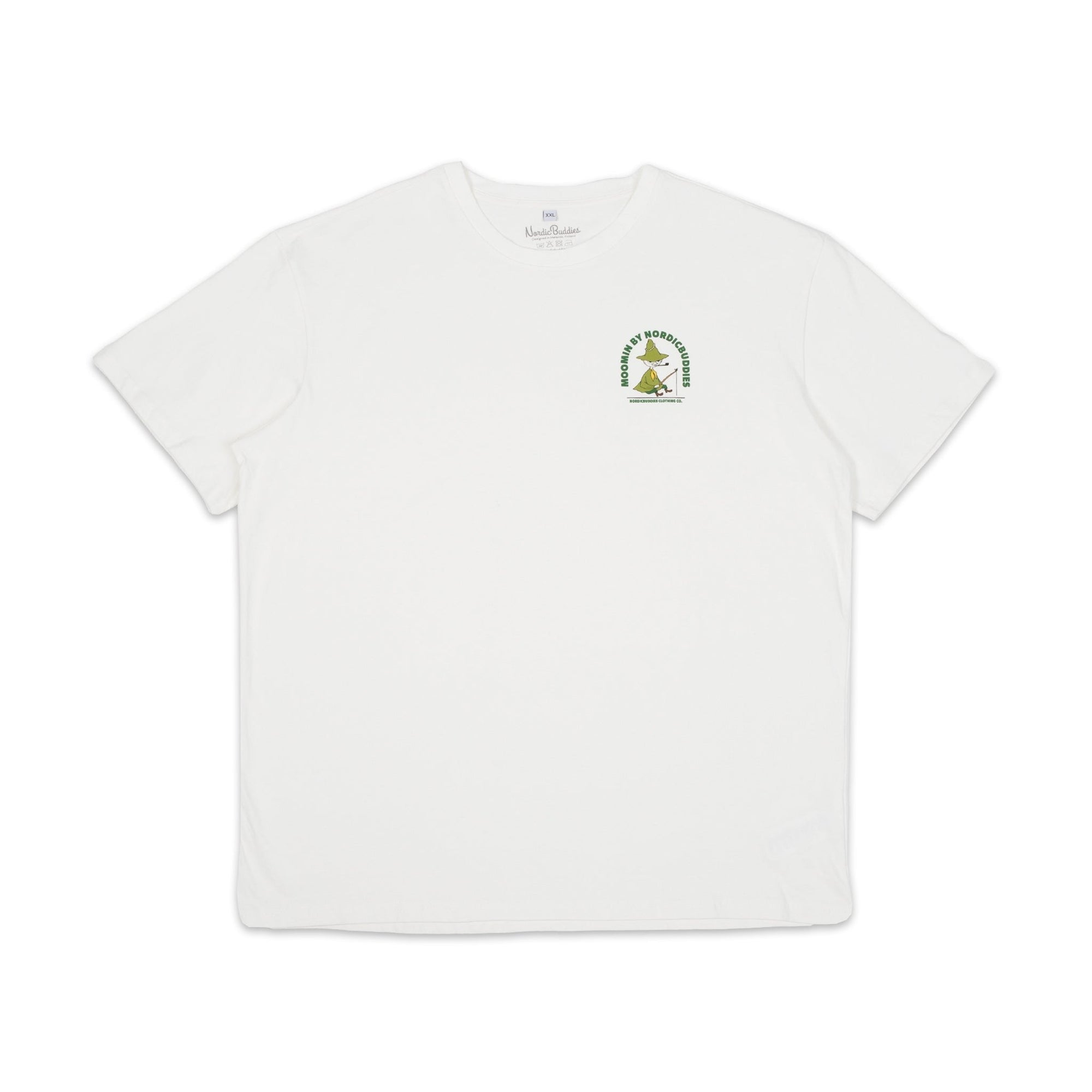 White Unisex Fishing T Shirt Inspired by Snufkin