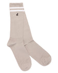 Light Grey Athletic Bamboo Socks