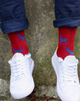 Red Stag Bamboo Socks