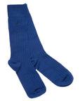 Royal Blue Bamboo Socks
