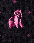 Spotted Pink Bamboo Socks