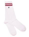 White Athletic Bamboo Socks