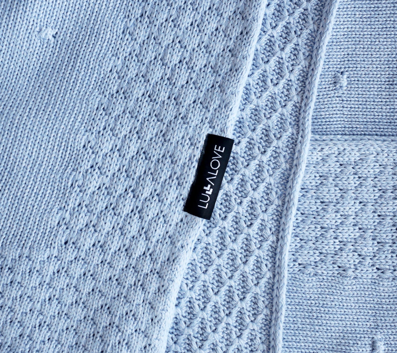 Super Soft Bamboo & Cotton Baby Blanket - Hypoallergenic, Breathable, All-Season Comfort for Stroller & Bedtime - OEKO-TEX Certified by Lullalove UK at brixbailey.com