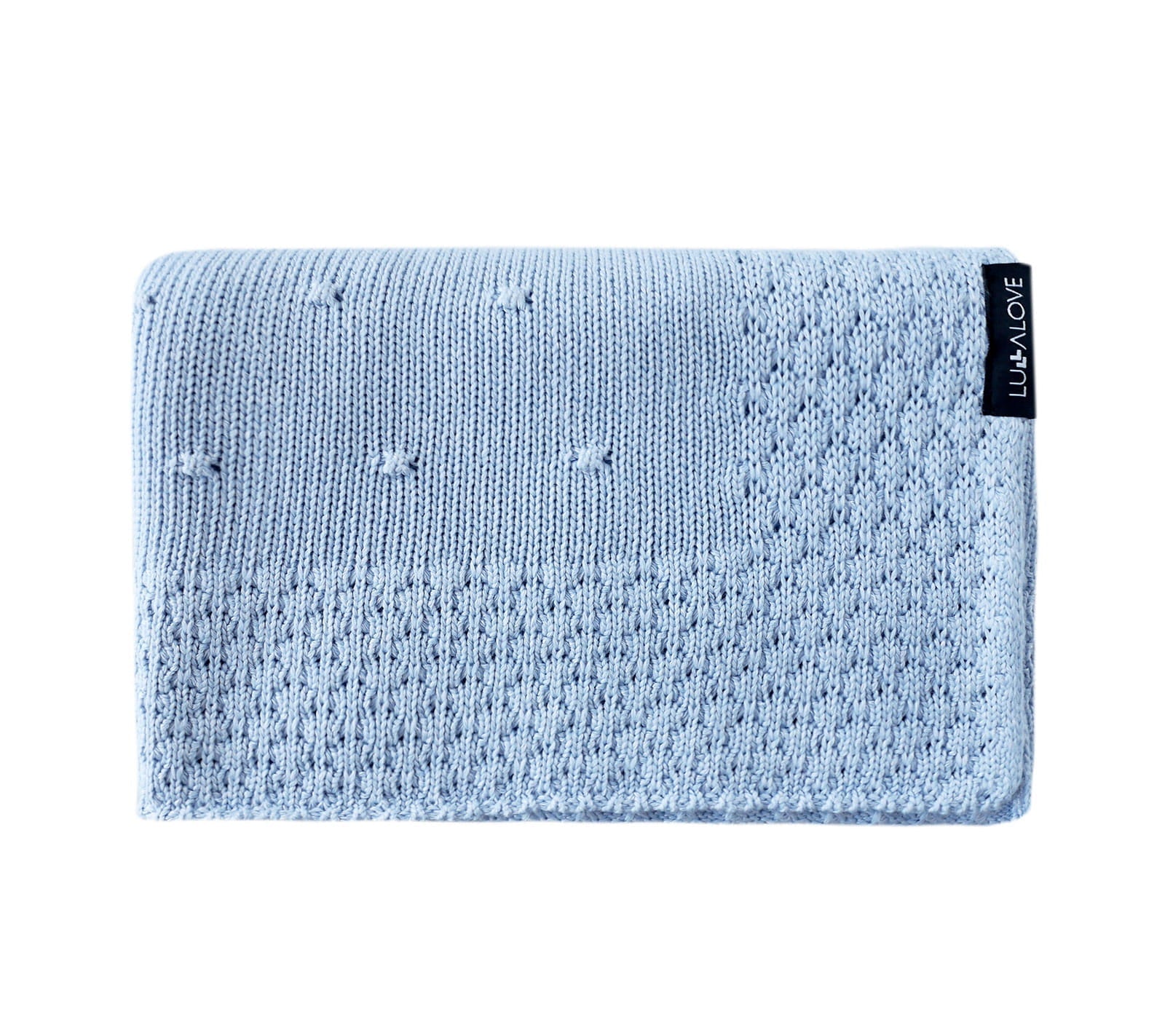 Super Soft Bamboo & Cotton Baby Blanket - Hypoallergenic, Breathable & Eco-Friendly for All Seasons by Lullalove UK at brixbailey.com