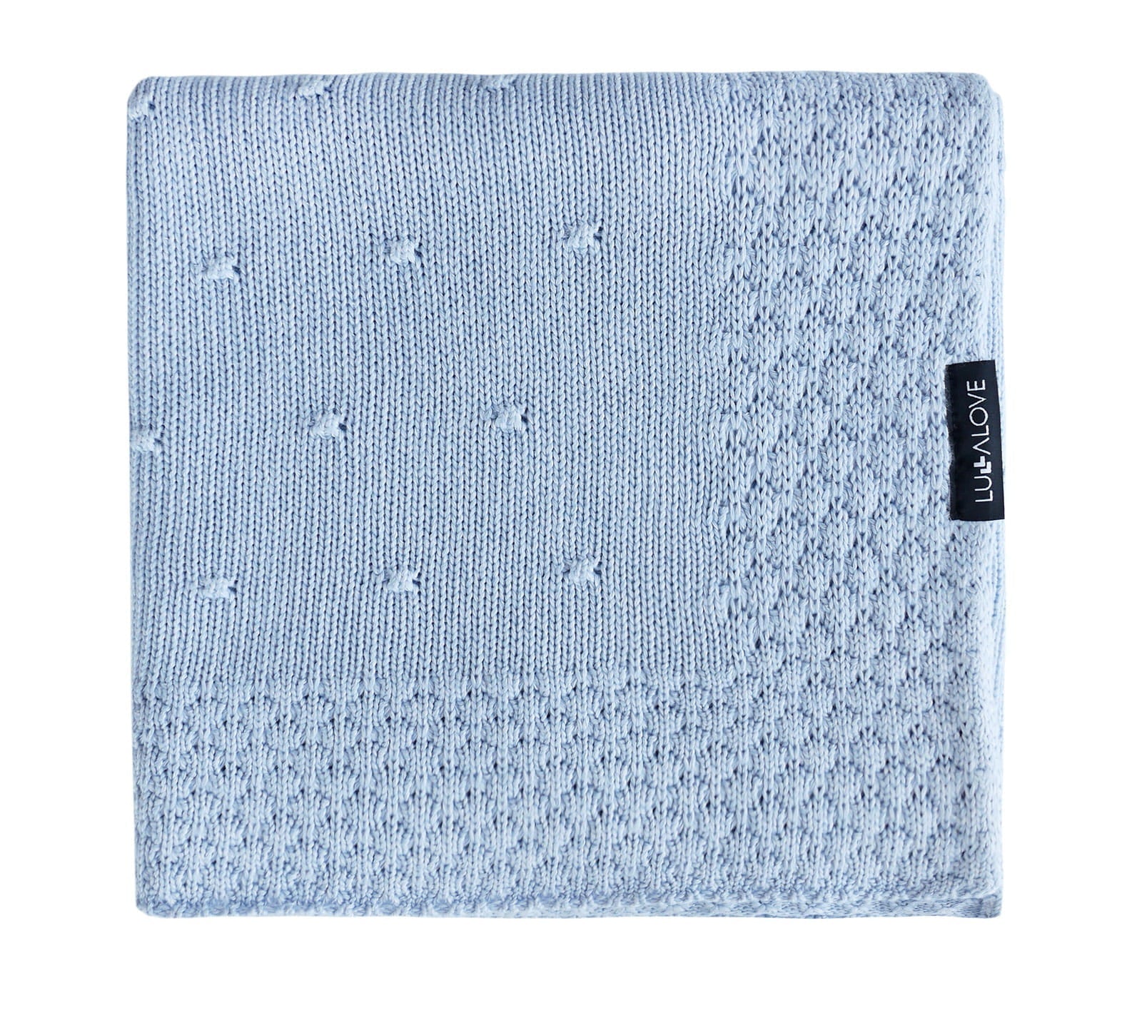Super Soft Bamboo Viscose & Cotton Baby Blanket - Hypoallergenic, Anti-Bacterial, UV Resistant - 100x80cm by Lullalove UK at brixbailey.com