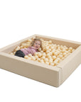 Cozy Beige Soft Play Ball Pit