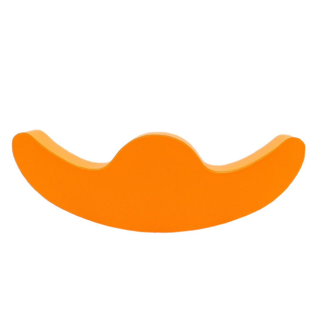 Vibrant Orange Soft Play Double Rocker