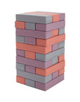 Soft Play Tumbling Tower Mega Jenga 30 Piece Foam Block Set