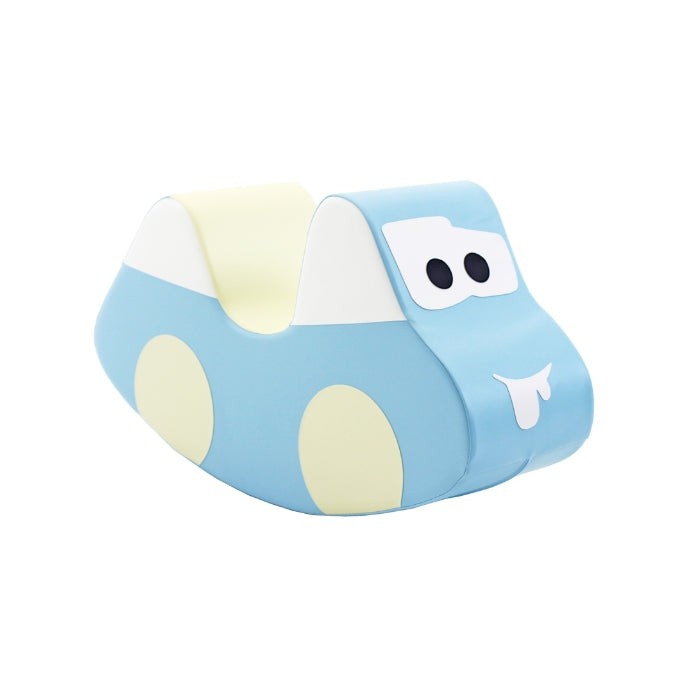 Light Blue Soft Play Car for Toddlers