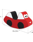 Soft Play Red Ride On Car for Children