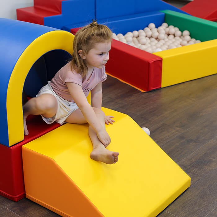 Multicolor Soft Play Tunnel Set for Children