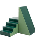 Soft Play Step and Slide Set in Vibrant Green