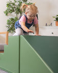 Soft Play Step and Slide Set in Vibrant Green