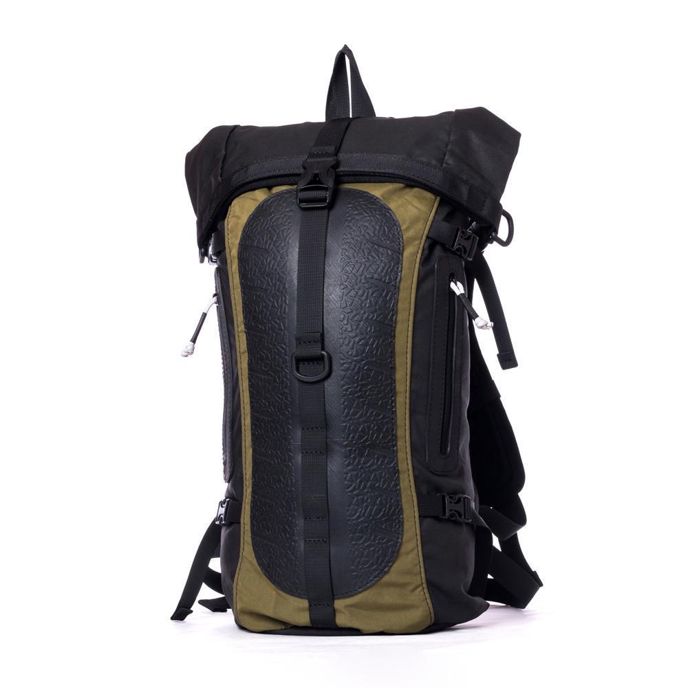 Soldier Water-Resistant Vegan Canvas &amp; Inner Tube Laptop Backpack