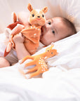 FanFan the Fawn Comforter with Pacifier Holder