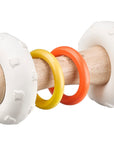 Rattle Totem Natural Rubber and Wood Sensory Toy