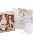 Sophiesticated Comforter Set with Natural Rubber Teething Toy
