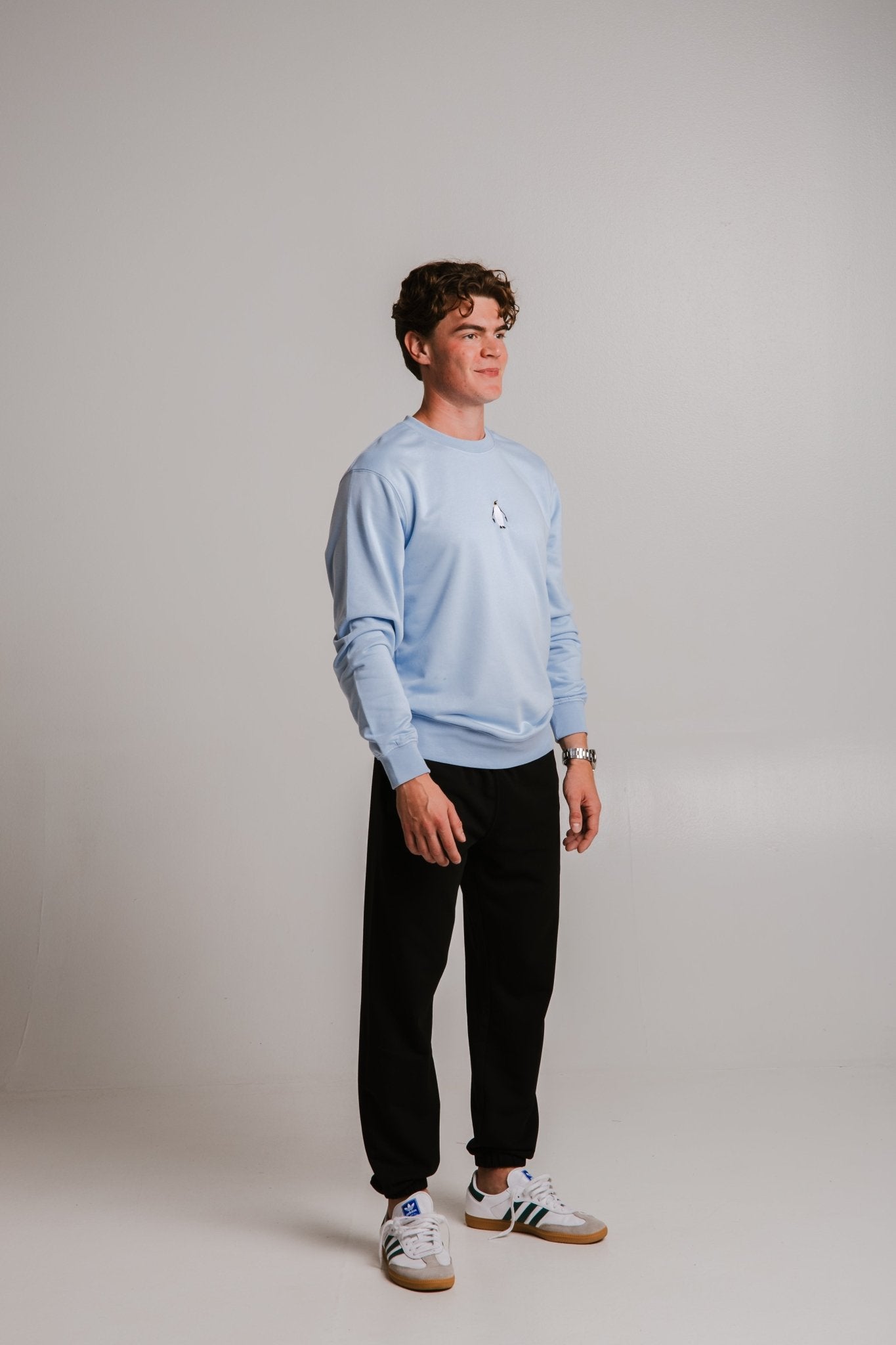 Light Blue Unisex Fleece Sweatshirt