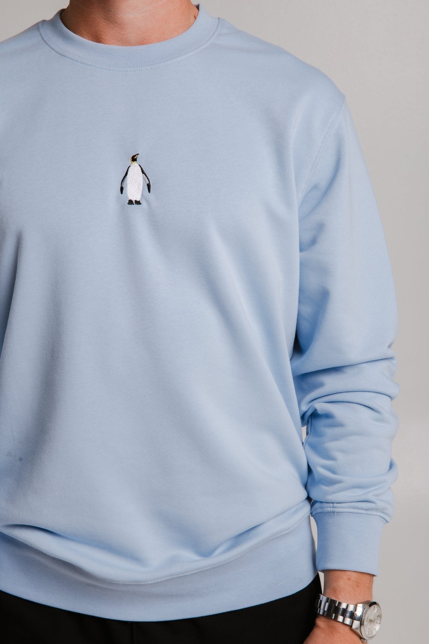 Light Blue Unisex Fleece Sweatshirt