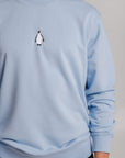 Light Blue Unisex Fleece Sweatshirt
