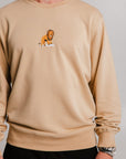 Embroidered Unisex Sweatshirt – Soft Fleece, Relaxed Fit by Sossu at www.brixbailey.com