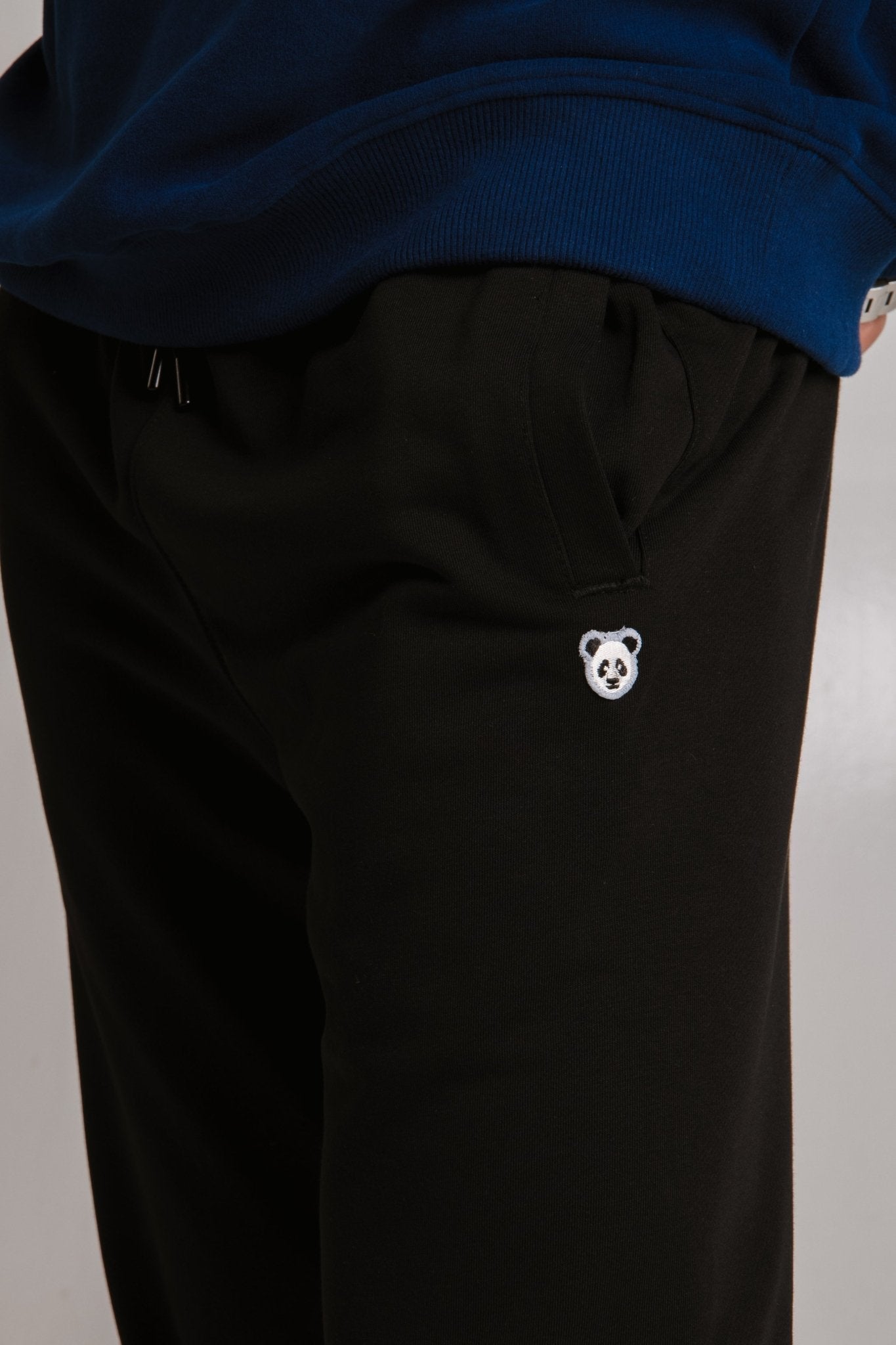 Black Soft Fleece Sweatpants Unisex Fit