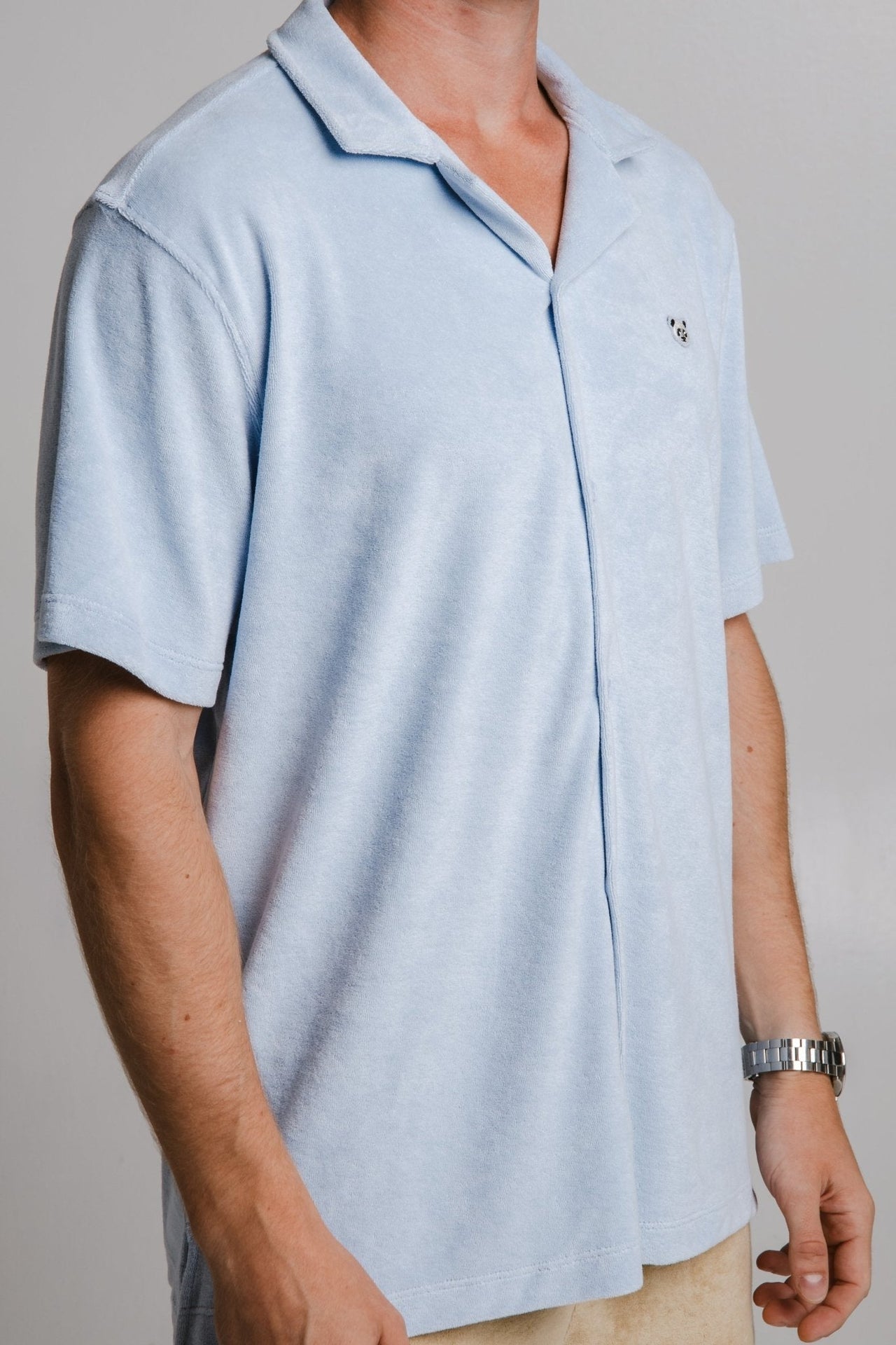 Embroidered Terry Shirt – Relaxed Fit, Unisex &amp; Eco-Friendly by Sossu at www.brixbailey.com