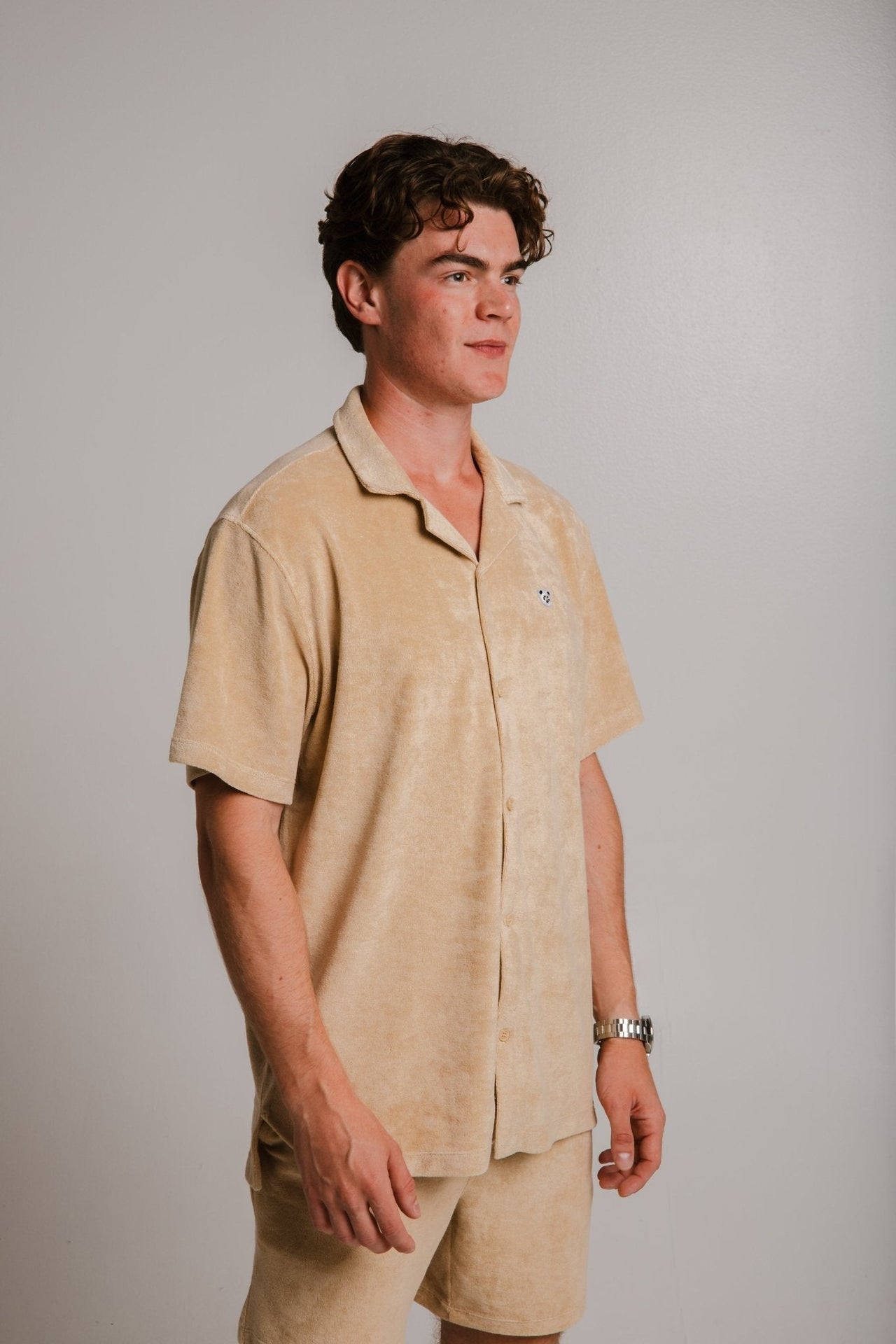 Eco-Friendly Terry Fabric Embroidered Unisex Shirt – Stylish &amp; Sustainable by Sossu at www.brixbailey.com