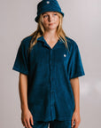 Embroidered Terry Shirt – Unisex Relaxed Fit, Eco-Friendly by Sossu at www.brixbailey.com