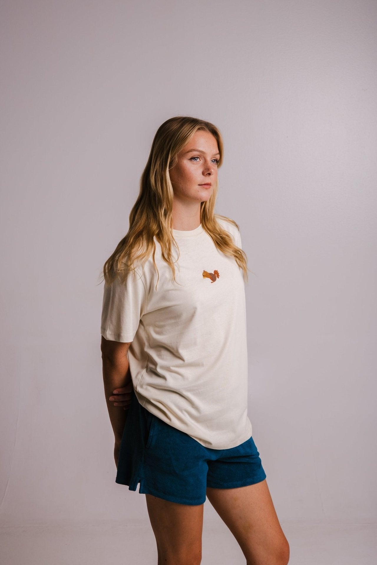 Elevate Your Wardrobe with Our Embroidered Unisex Cotton T-Shirt by Sossu at www.brixbailey.com