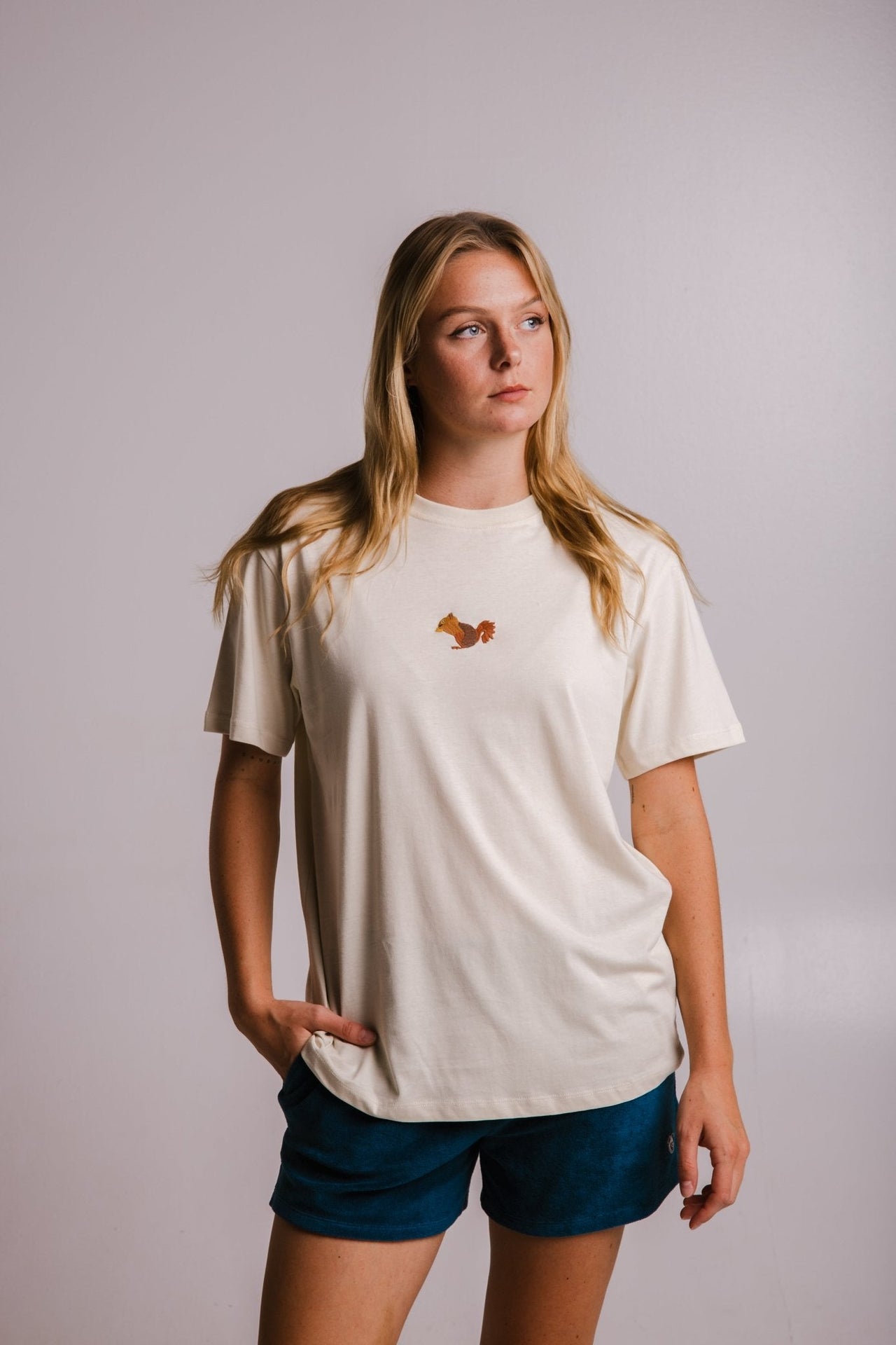 Elevate Your Wardrobe with Our Embroidered Unisex Cotton T-Shirt by Sossu at www.brixbailey.com