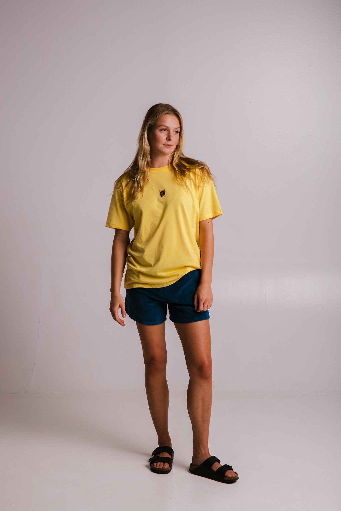 Unisex Yellow Tiger T Shirt