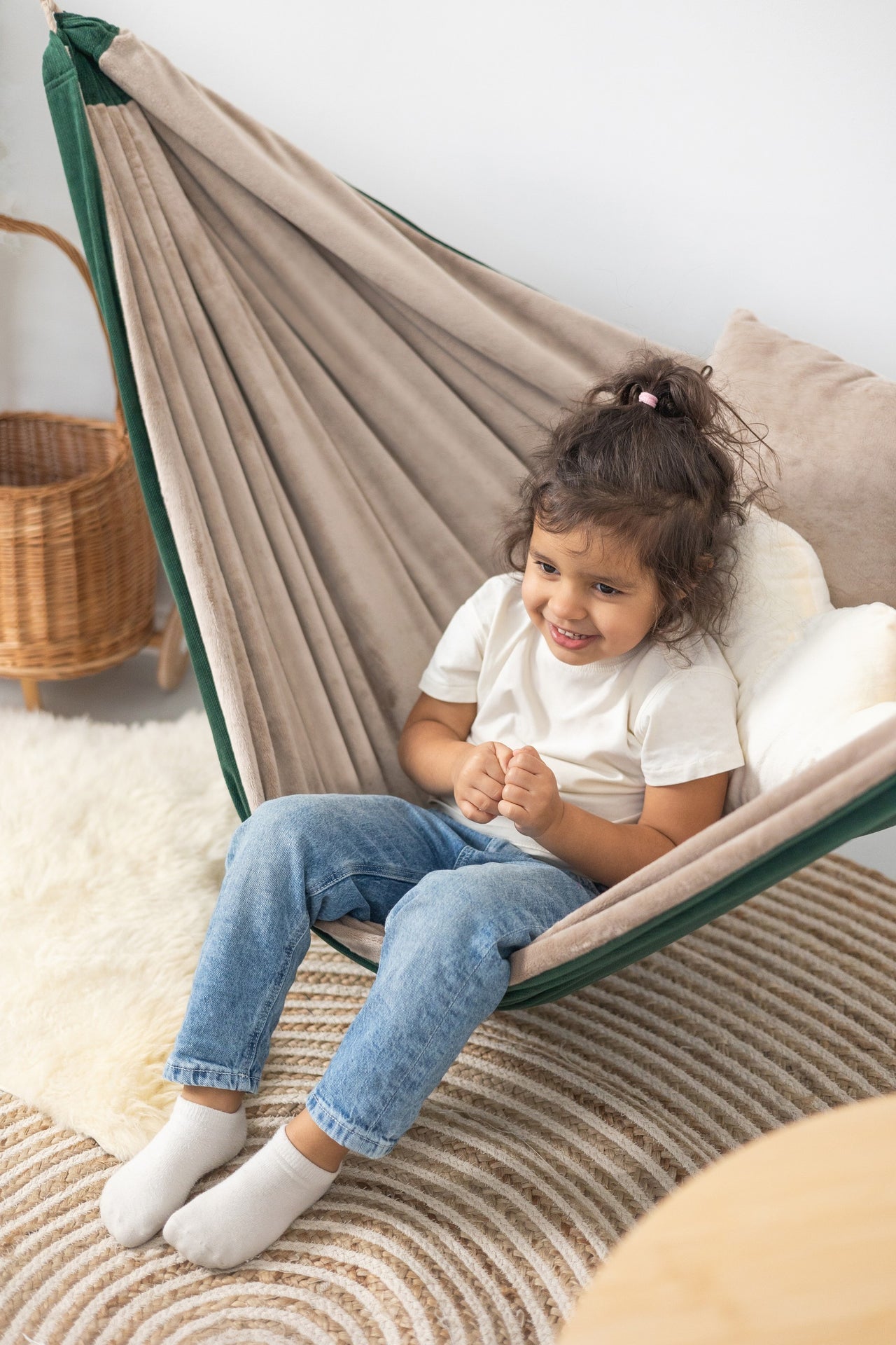 The Forest Snuggle Hammock - Cozy, Safe &amp; Durable Kids and Adults Swing by Sówka at www.brixbailey.com