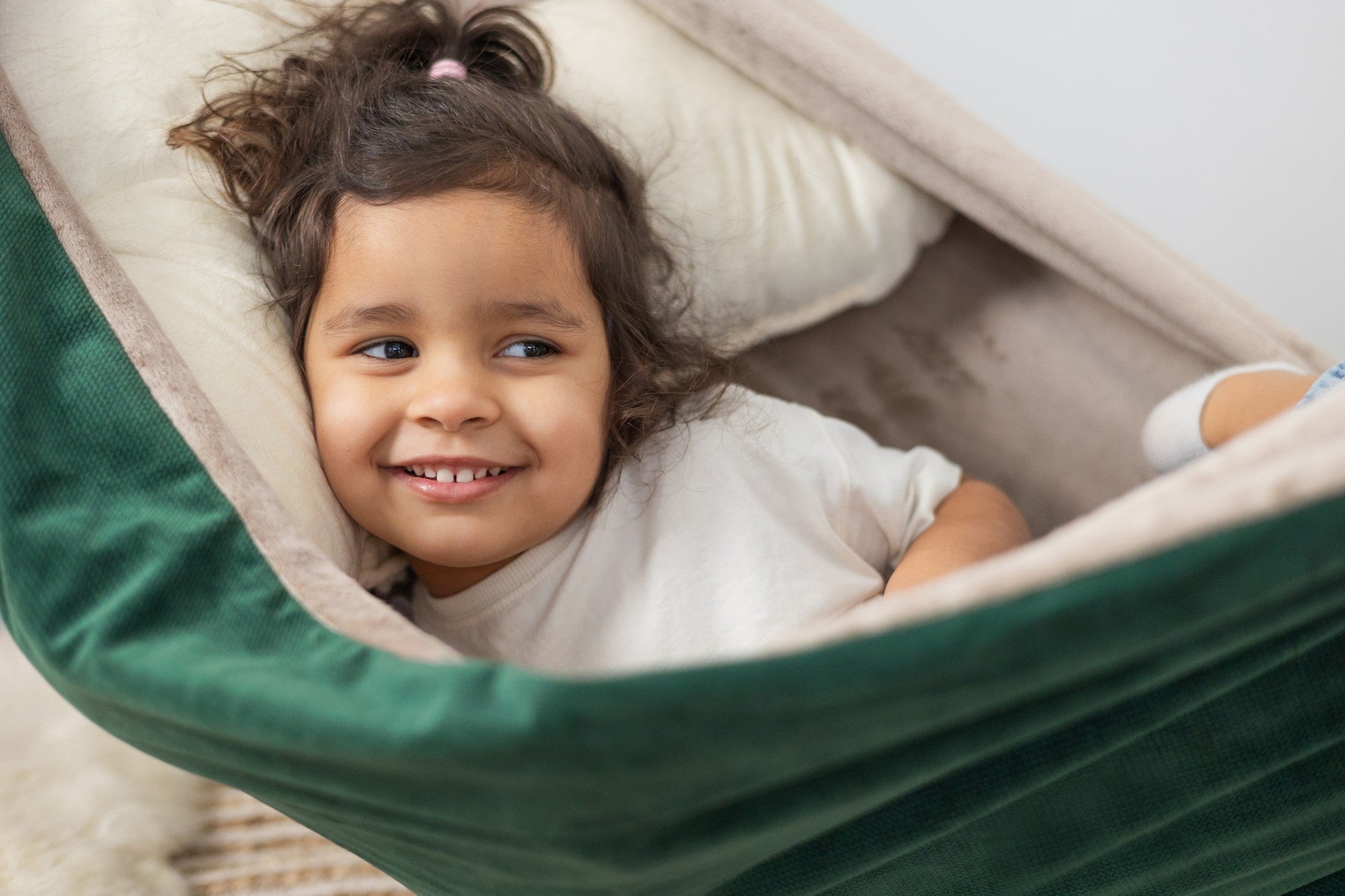Forest Snuggle Hammock: Cozy, Safe &amp; Handmade - Ideal for Home &amp; Outdoors by Sówka at www.brixbailey.com