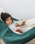 The Jungle Nap Hammock: A Tropical Oasis for Relaxation and Adventure - Handmade & Child-Safe by Sówka at www.brixbailey.com