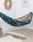 The Jungle Nap Hammock: A Cozy, Safe, and Stylish Tropical Oasis for Family Bonding - Handmade in Poland by Sówka at www.brixbailey.com