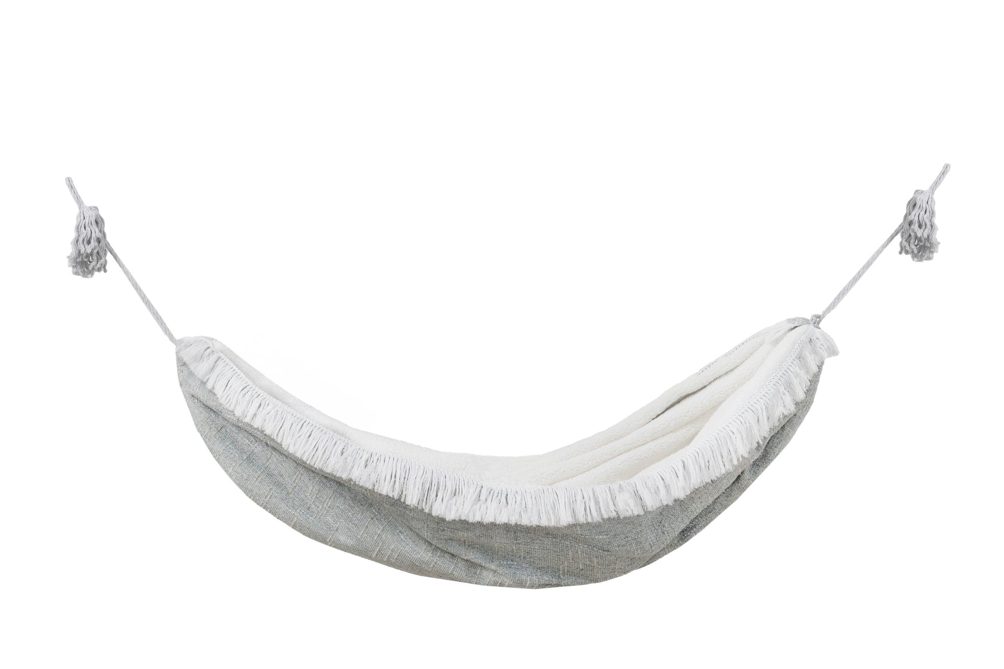 The Little Haven Hammock - Cozy &amp; Safe Boucle Knit Checkered Design for Children&#39;s Rooms by Sówka at www.brixbailey.com