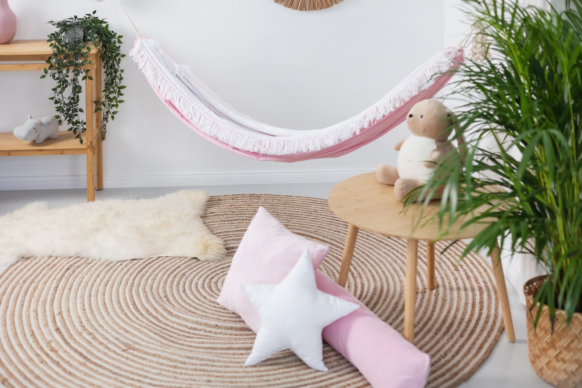 The Rose Dream Hammock: Experience Childhood Joy &amp; Cozy Comfort - Handmade &amp; Safe by Sówka at www.brixbailey.com