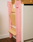Versatile Space Saving Kitchen Step Stool for Children