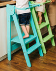 Versatile Space Saving Kitchen Step Stool for Children