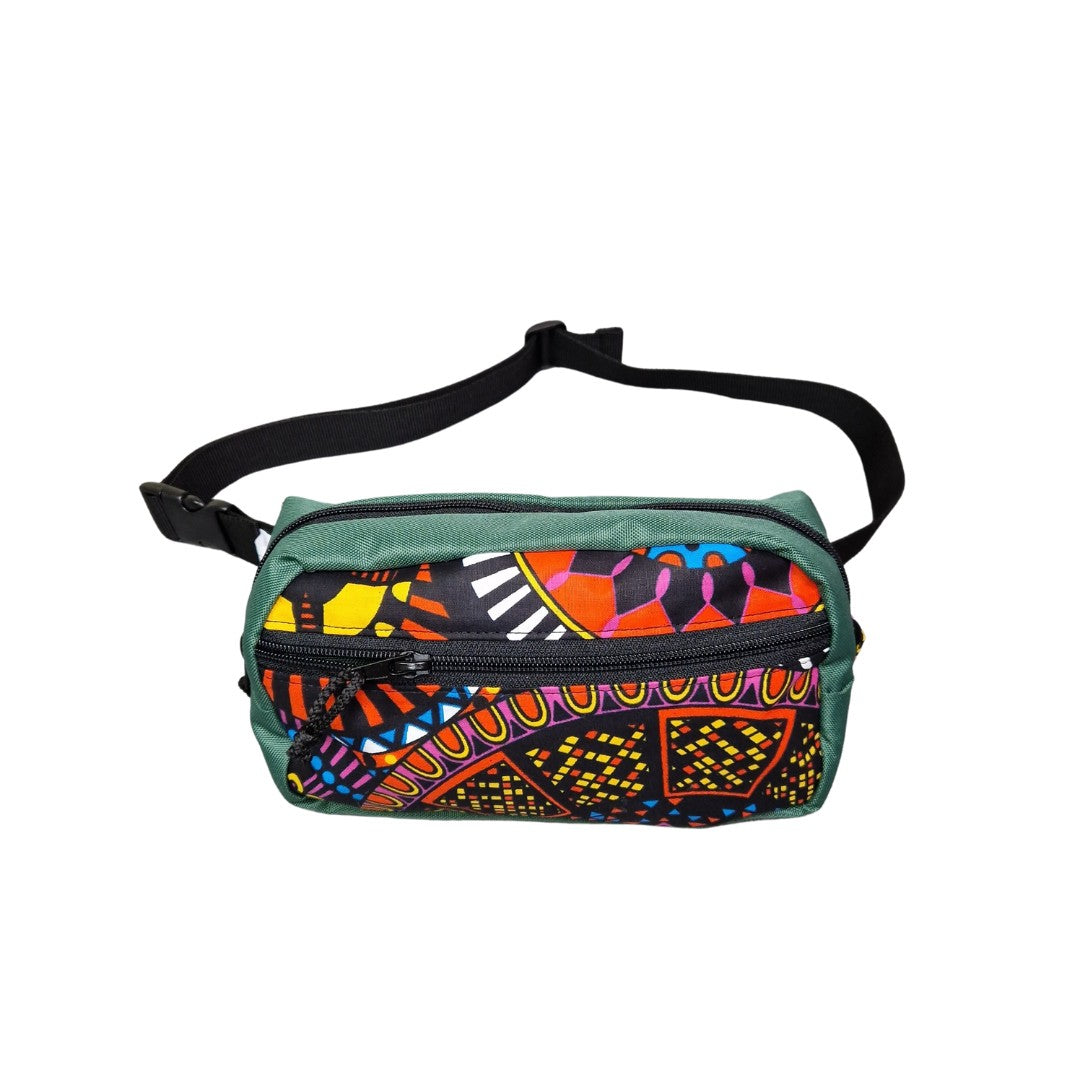 Spacious Water-Resistant Waist Bag - Kaleidoscope