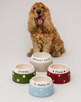 Personalised Ear Free Cocker Spaniel Bowl