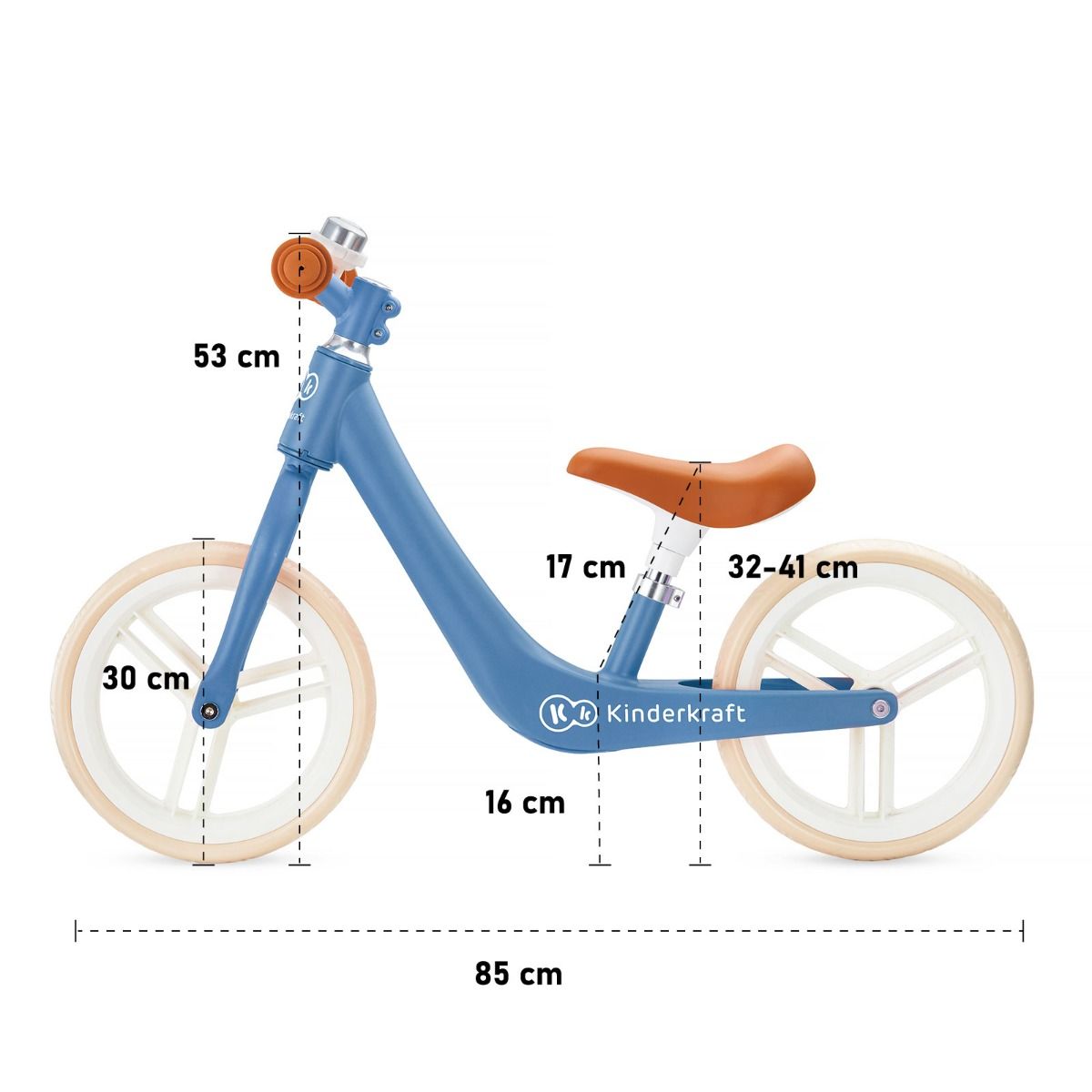 FLY PLUS Balance Bike – Lightweight, Safe &amp; Adjustable for Kids by Kinderkraft at www.brixbailey.com