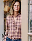 lina blouse | indigo spice