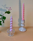 Spiral Taper Candles  Bundle of 4